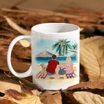 Personalized Home Is Where We Park It White Ceramic Mug Family Camping Trip 11/15oz Mug Gift for Family Friend