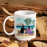 Personalized Making Memories One Campsite at a Time White Ceramic Mug Family Camping Trip Mug Gift for Family Friend 11oz or 15oz