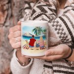 Personalized Home Is Where We Park It White Ceramic Mug Family Camping Trip 11/15oz Mug Gift for Family Friend