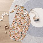 Set di fasce vintage floreali personalizzate Sacco nanna e cappello Regalo per neonato Regalo per la festa del bebè 3