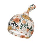 Set di fasce vintage floreali personalizzate Sacco nanna e cappello Regalo per neonato Regalo per la festa del bebè 7