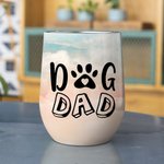 Personalizzato Giocare con i miei amici pelosi sotto l'albero d'acero Tumbler vino in acciaio inox alimentare Compleanno regalo di Natale per gli aman