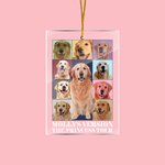 Personalizado 1-9 Fotos Eras Tour Estilo Acrílico Árbol de Navidad Colgante Adorno Decoración Regalo de Navidad para Amigo Familia Mascota Amante