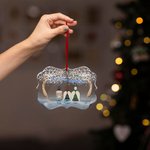 Personalised We're Always With You Irregular Shape Acrylic Ornament Christmas Memorial Gift for Family Friends