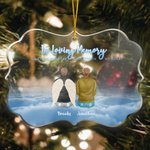 Personalised In Loving Memory Of Those Who Are Forever Irregular Shape Acrylic Ornament Christmas Memorial Gift for Family Friends
