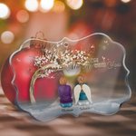 Ornement en Acrylique Personnalisé avec 2-6 Personnages et Noms Thème I Am Always With You Cadeau Souvenir Noël Anniversaire pour Famille Amis
