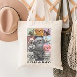 Sac en Toile Personnalisé Style Eras Tour Affiche de Collage de Photos Cadeau Anniversaire Fête pour Femme