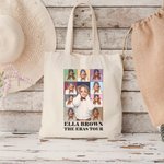 Sac en Toile Personnalisé Style Eras Tour Affiche de Collage de Photos Cadeau Anniversaire Fête pour Femme
