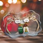 Personalized I Miss You I Know Irregular Shape Acrylic Hanging Ornament Memorial Gift for Family