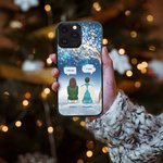 Personalized We Miss You We Know Cell Phone Case Christmas Gift for Friends Family