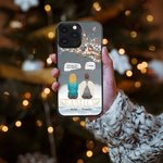Gepersonaliseerde We Miss You More Than Anything We Know Cell Phone Case Kerstcadeau voor vrienden familie