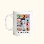 Personalised Eras Tour Poster Style 11oz Mug Birthday Christmas Gift for Friend Family Pet Lover