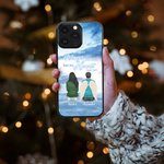 Personalized Your Wings Were Ready But Our Hearts Were Not iPhone Phone Case Memorial Gift for Loss of Loved One