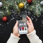 Gepersonaliseerde We Miss You More Than Anything We Know Cell Phone Case Kerstcadeau voor vrienden familie