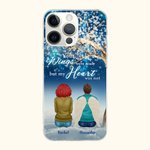 Gepersonaliseerde Your Wings Were Ready But Our Hearts Were Not Cell Phone Case Kerstcadeau voor vrienden familie
