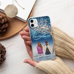 Gepersonaliseerde I Am Always With You Cell Telefoonhoesje Kerstcadeau voor vrienden familie