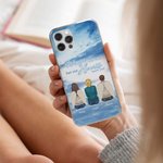 Personalized Your Wings Were Ready But Our Hearts Were Not iPhone Phone Case Memorial Gift for Loss of Loved One