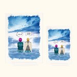 Personalized We Miss You I'm Always With You Thick Clouds Acrylic Plaque Desk Ornament Housewarming Memorial Gift for Family Friends