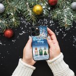 Gepersonaliseerde In Loving Memory Of Those Who Are Forever In Our Hearts Cell Telefoonhoesje Kerstcadeau voor Vrienden Familie