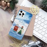 Gepersonaliseerde In Loving Memory Of Those Who Are Forever In My Heart IPhone Telefoon Case Kerst Herdenkingscadeau voor Familie