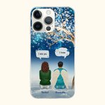 Personalized We Miss You We Know Cell Phone Case Christmas Gift for Friends Family