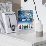 Personlig Vi savner deg mer enn noe annet Jeg kjenner små sommerfugler Akrylplakett Minnegave til familie og venner
