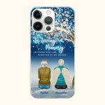 Gepersonaliseerde In Loving Memory Of Those Who Are Forever In Our Hearts Cell Telefoonhoesje Kerstcadeau voor Vrienden Familie