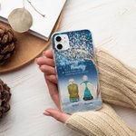 Gepersonaliseerde In Loving Memory Of Those Who Are Forever In Our Hearts Cell Telefoonhoesje Kerstcadeau voor Vrienden Familie