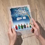 Personlig Vi savner deg mer enn noe annet Jeg kjenner små sommerfugler Akrylplakett Minnegave til familie og venner
