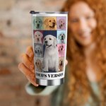 Gobelet personnalisé Eras Tour Style Poster 20oz avec couvercle et brosse de nettoyage pour paille Cadeau d'anniversaire et de Noël pour un ami ou un 