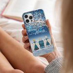 Gepersonaliseerde Your Wings Were Ready But Our Hearts Were Not Cell Phone Case Kerstcadeau voor vrienden familie