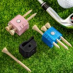 Personalisierte 3D gedruckt Golf Initialen Magnetische Golf Ball Marker Hut Clip Golf Tees Halter Vatertag Weihnachten Geburtstag Geschenk für Golflie