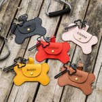 Personalised Bone Shaped Dog Poop Bag Dispenser Waste Bag Holder with Name Gift for Dog Lover