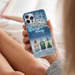 Gepersonaliseerde In Loving Memory Of Those Who Are Forever In Our Hearts Cell Telefoonhoesje Kerstcadeau voor Vrienden Familie