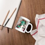 Definición personalizada de la abuela Foto Taza de cerámica Taza de café Cumpleaños Regalo de Navidad para los abuelos Familia