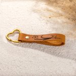 Henkilökohtainen Retro Nahka Syntymä Kukka Avaimenperä kaiverrettu nimi joulu syntymäpäivä häät lahja hänelle
