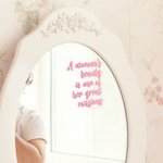 Spersonalizowana naklejka z codzienną afirmacją Wodoodporna dekoracja ścienna Lustro Dekoracja Urodziny Boże Narodzenie Prezent dla dziecka Dorosły