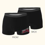 Personlig leppetrykk Mykt herreundertøy Boxershorts med navn Valentinsdag julegave til ektemann kjæreste