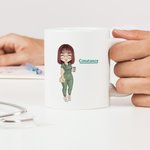 Personalized Nurse Ceramic Mug 11oz 15oz Funny Prescription Coffee Cup Nurse Week Appreciation Graduation Gift for Doctor Nurse