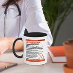 Personalized Nurse Ceramic Mug 11oz 15oz Funny Prescription Coffee Cup Nurse Week Appreciation Graduation Gift for Doctor Nurse