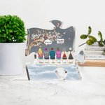 Personnalisé I Am Always With You Puzzle Acrylic Ornament Desk Decor Christmas Memorial Gift for Family 5