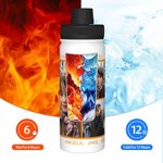 Gepersonaliseerde fotocollage sport Food-Grade roestvrij staal waterfles verjaardag kerstcadeau voor familie vrienden geschikt voor buiten woon-werkve
