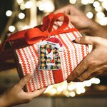 Décoration Noël en Bois Forme de Lettre Style Plaid Ornement Suspendu de Maison et d'Arbre Noël Spain Cadeau pour la Famille