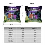 Famiglia personalizzata Let's Go Camping Throw Pillow Cover Regalo di San Valentino Regalo di anniversario per la decorazione della casa Divano camera
