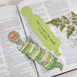 Set de 5 marcapáginas personalizados con foto y texto Regalo de Navidad para amantes de los libros