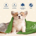 Personalised Pet Photo Name Soft Blanket Birthday Christmas Gift for Dog Puppy Cat