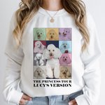 Spersonalizowany plakat Eras Tour Zdjęcia Kolaż T-Shirt Bluza z kapturem z imieniem Urodziny Boże Narodzenie Prezent dla niej