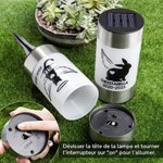 Cadeaux de Sympathie Personnalisé pour Animaux de Compagnie Cadeaux de Perte de Chien Lumières Solaires pour Jardin Amoureux des Animaux de Compagnie
