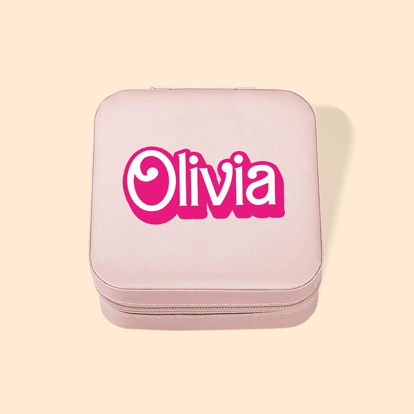 Scatole portagioie da viaggio personalizzate con nome Compleanno Damigella d'onore Regalo per la festa della mamma per le ragazze Madre Moglie Amici