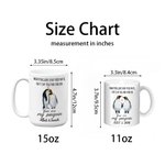 Tazza in ceramica personalizzata You Are My Penguin Multicolore con nomi Anniversario Regalo di San Valentino per coppia